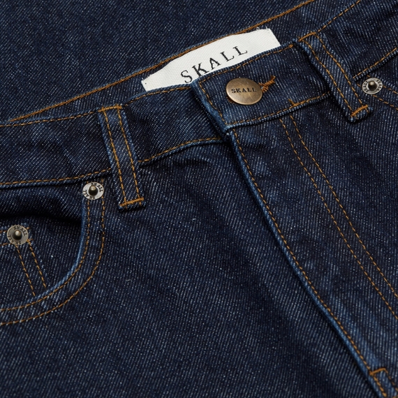 Skall Studio Willow Wide Jeans, Indigo Blue